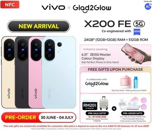 تكنولوجيا: الإعلان رسميًا عن موعد إطلاق Vivo X200 FE وتصميمه وألوانه المذهلة