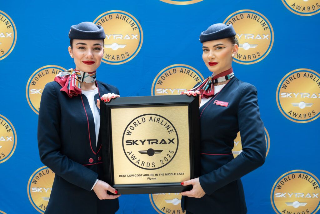 السعودية | خلال معرض باريس الدولي للطيران سكاي تراكس يتوج طيران ناس كأفضل طيران اقتصادي في الشرق الأوسط للعام الثامن على التوالي