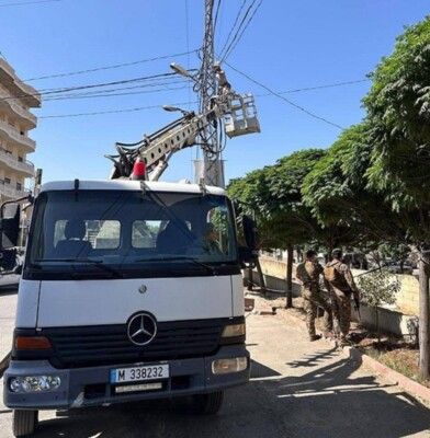 النشرة: شركة كهرباء زحلة ازالت جميع المخالفات والسرقات عن الشبكة بمواكبة الجيش