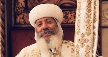 تجليس الأنبا باخوميوس على كرسى دير القديس مكاريوس السكندرى بجبل القلالى