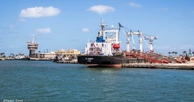 ميناء دمياط يستقبل 63000 طن قمح قادمة من أوكرانيا