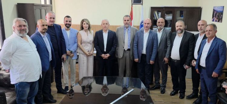 انتخاب رؤساء اتحادات بلديات الدريب الغربي وجرد القيطع وإقليم الخروب