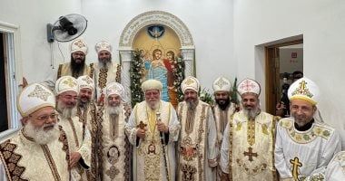 تدشين معمودية كنيسة رؤساء الملائكة بمدينة الأمل