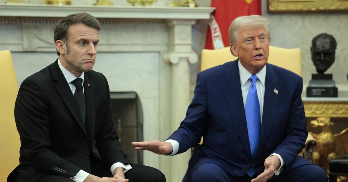 ترامب ينتقد ماكرون بشدة
