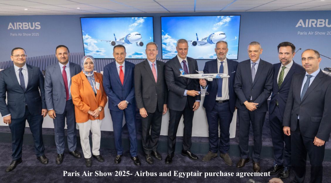 مصر للطيران تعلن توقع صفقة انضمام 6 طائرات جديدة من طراز أيرباص A350-900