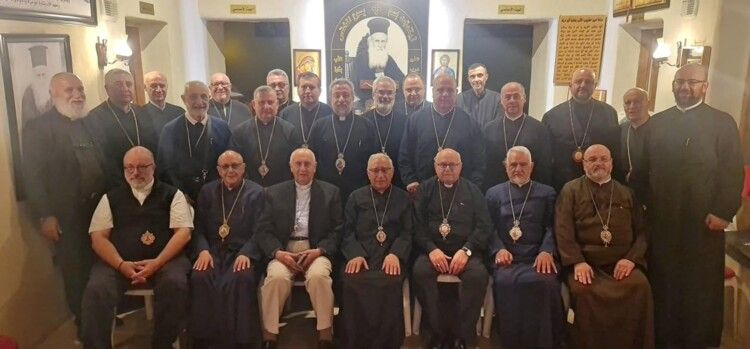 البطريرك العبسي ومطارنة السينودس زاروا بيت الأب بشارة أبو مراد الذي قد يُطوب قريبا
