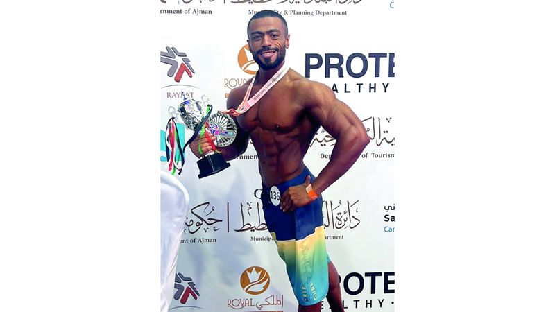 الامارات | المهيري يحصد ميدالية فضية في «آسيوية بناء الأجسام»