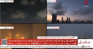 إعلام إيرانى: ارتفاع قتلى إيران منذ بداية الحرب لـ585 والإصابات إلى 1326