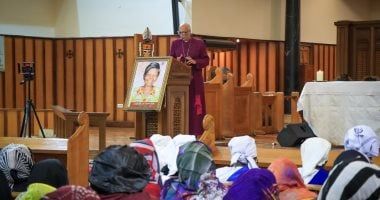 مطران الكنيسة الأسقفية يترأس صلوات وداع خادمة بكنيسة السودان