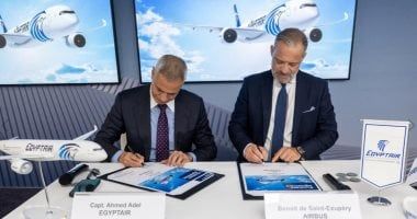مصر للطيران تعلن توقع صفقة انضمام 6 طائرات جديدة من طراز أيرباص A350-900