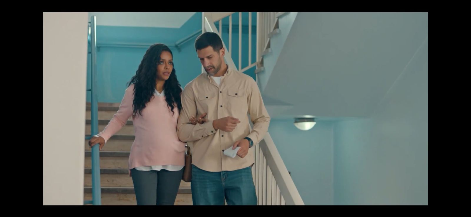 مسلسل فات الميعاد الحلقة 5.. الطبيبة تكشف لأسماء أبو اليزيد حملها فى بنت