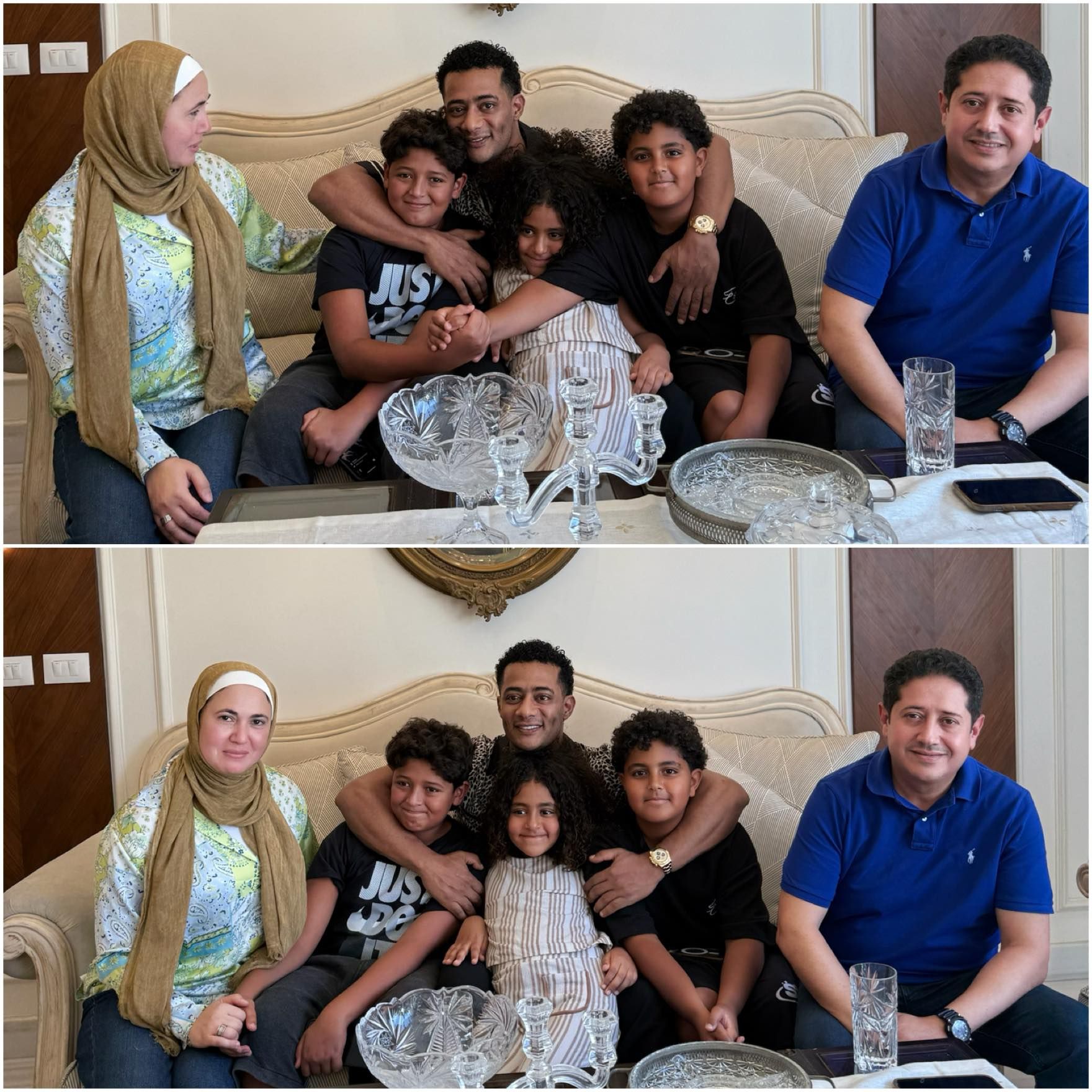 محمد رمضان يعلن انتهاء أزمة نجله والصلح: كل اللي فات إشاعات على وعمر إخوات