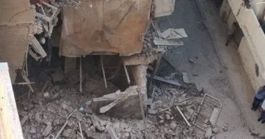 حى شرق الإسكندرية يكشف تفاصيل انهيار عقار بمنطقة باكوس.. صور