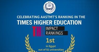 "الأكاديمية العربية" الأولى محليا والثامنة عربيا و104 عالميا فى تصنيف التايمز للاستدامة 2025