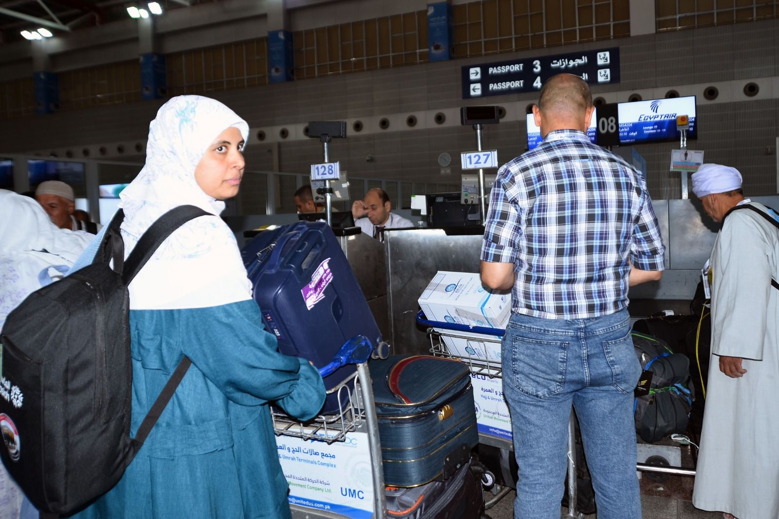 مصر للطيران تسير غدًا 11 رحلة جوية لعودة حجاج بيت الله الحرام