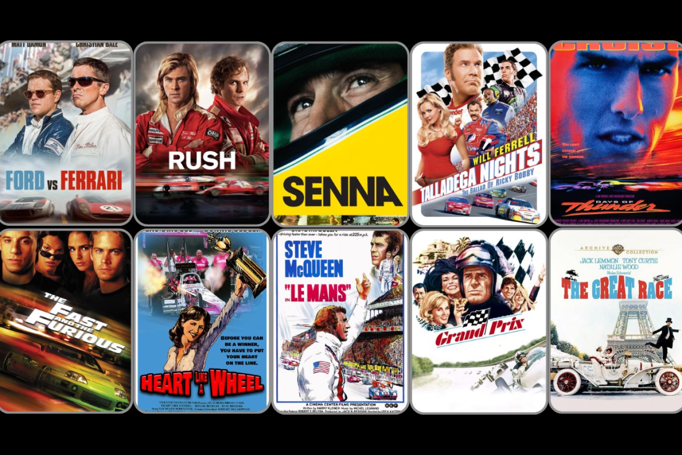 بمناسبة طرح فيلم F1.. أفضل 10 أفلام تناولت عالم سباقات السيارات