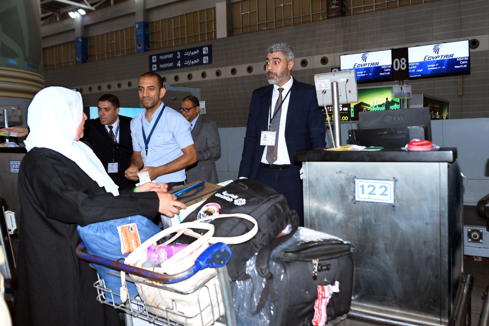 مصر للطيران تسير غدًا 11 رحلة جوية لعودة حجاج بيت الله الحرام