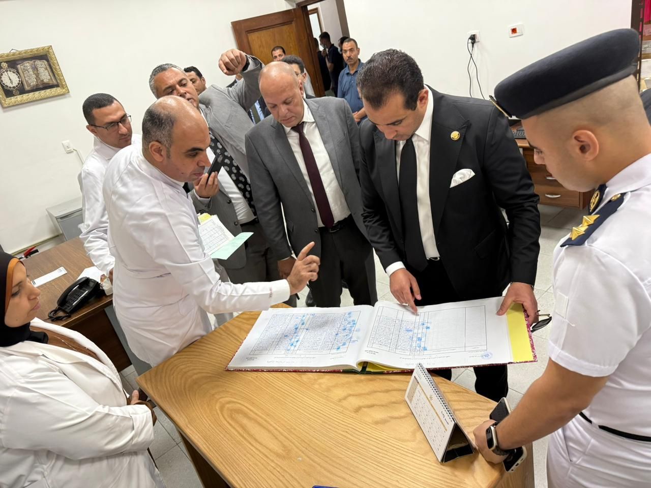 النيابة العامة تجرى تفتيشا لمركز إصلاح وتأهيل العاشر من رمضان "4" رجال