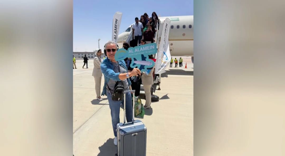 مطار العلمين الدولى يستقبل أولى رحلات الخطوط السعودية القادمة من الرياض