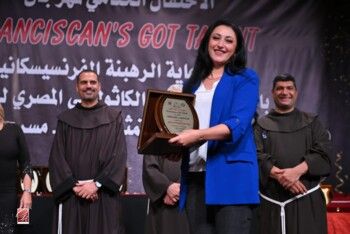 أميرة سليم في لجنة تحكيم Franciscan Got Talent وهذه رمزية الحدث المؤثرة