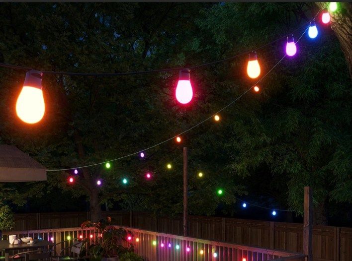 تكنولوجيا: Govee تطلق الإصدار الجديد من أضواء السلسلة الذكية الخارجية Smart Outdoor S14 Bulb String Lights 2
