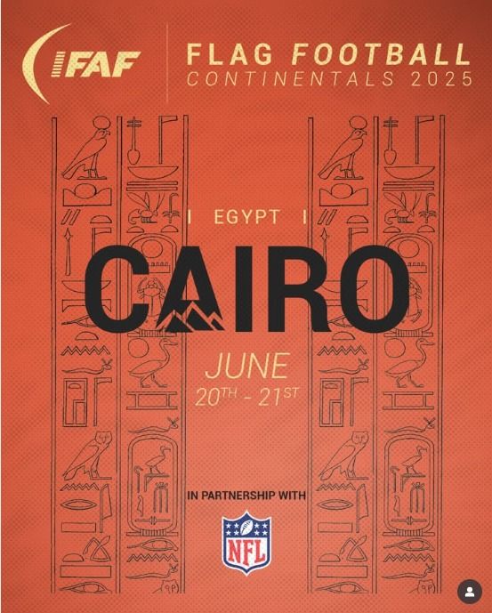 القاهرة تستضيف أول بطولة أفريقية لكرة العلم الأمريكية
