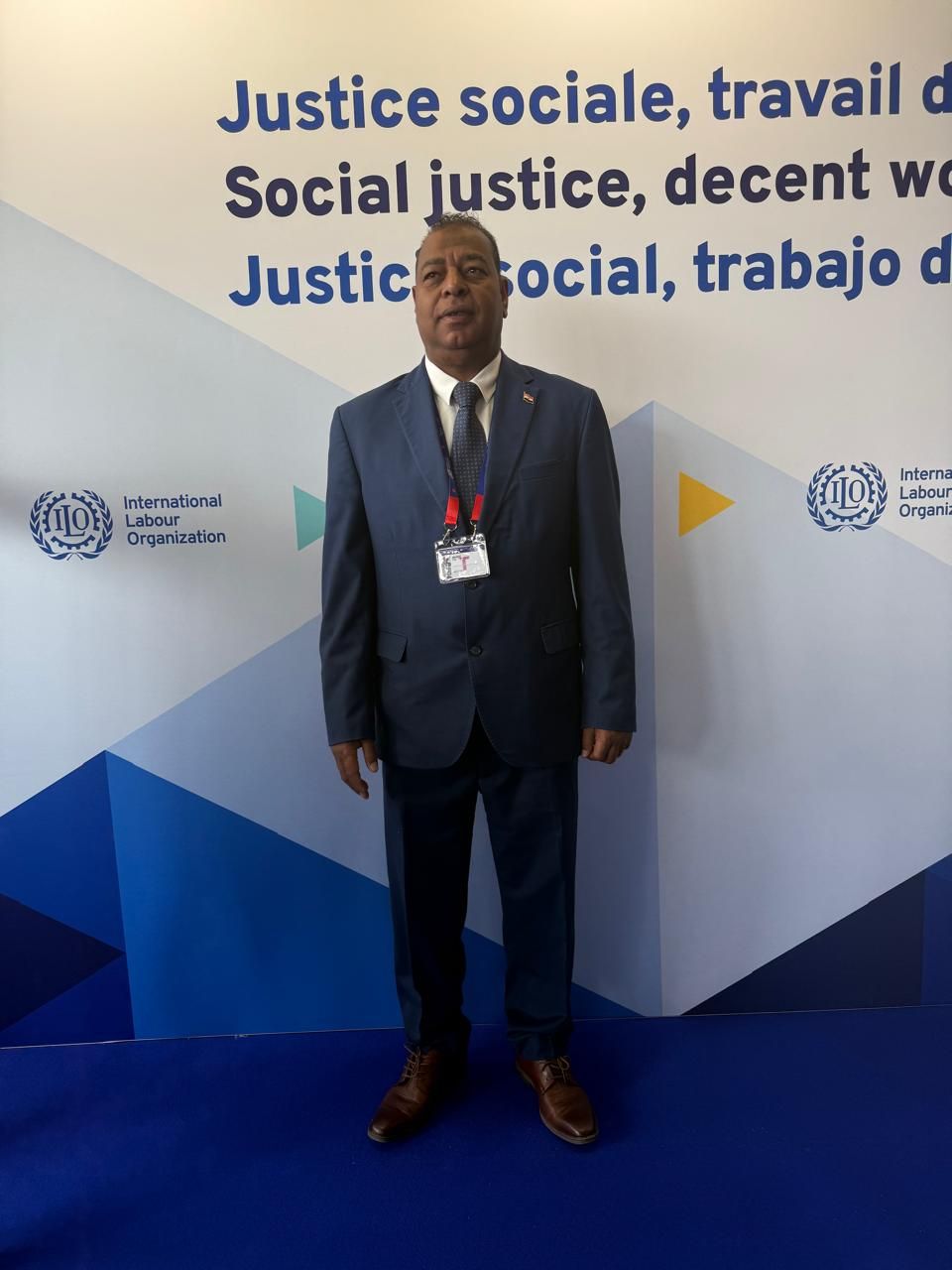 أمين اتحاد العمال: لقاءات نقابية ناجحة في جنيف.. ووفود دولية تشيد بدور مصر