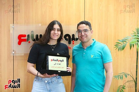 الخليج 365 يكرم نور الشربينى بعد التتويج ببطولة العالم للمرة الثامنة