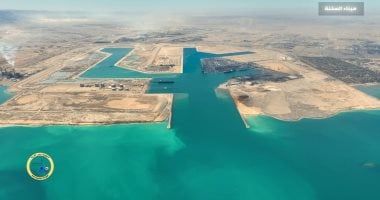 شاهد أحدث تصوير جوى لمشروع استكمال وتطوير ميناء السخنة