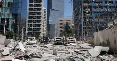 دوي انفجارات عنيفة في محيط مدينة رشت شمال إيران والمضادات تعمل بكثافة في طهران