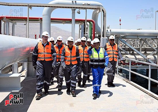 مدبولى يتفقد جاهزية ميناء سوميد لاستقبال سفينة التغييز الثانية إنرجوس إسكيمو