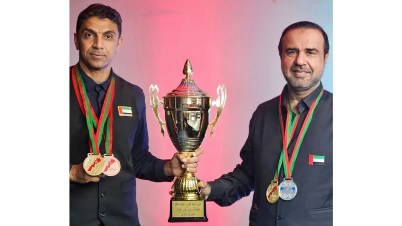 الامارات | «ذهبية» للإمارات في زوجي السنوكر بكأس العرب