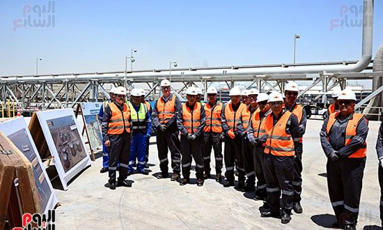 مدبولى يتفقد جاهزية ميناء سوميد لاستقبال سفينة التغييز الثانية إنرجوس إسكيمو