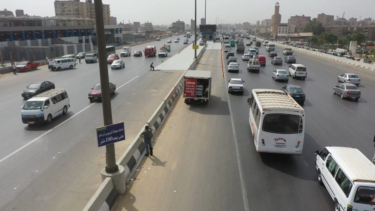 وزارة النقل: غرامة لمن يستخدم حارة الأتوبيس الترددى على الدائرى