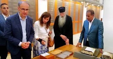 رئيس وزراء صربيا يزور دير سانت كاترين بجنوب سيناء