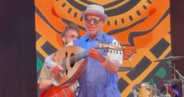 الجمهور يهتف "الحرية لفلسطين" فى ثانى أيام مهرجان كناوة بالمغرب