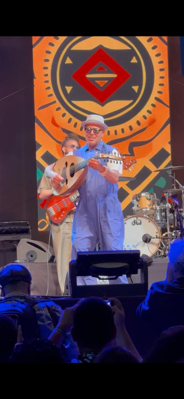 الجمهور يهتف "الحرية لفلسطين" فى ثانى أيام مهرجان كناوة بالمغرب