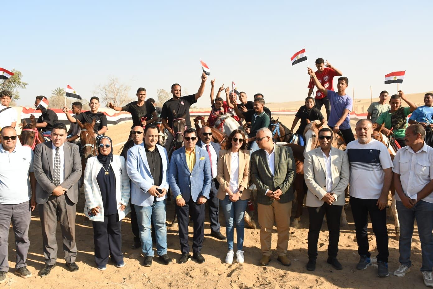 وزير الشباب والرياضة يشهد انطلاق مهرجان الألعاب الشعبية والتراثية والبيئية.. صور