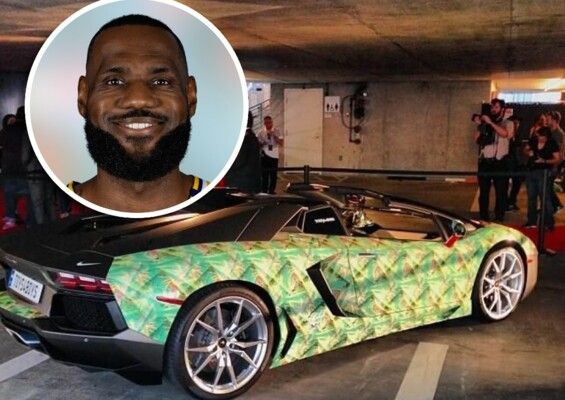 من الحذاء إلى المحرك..لامبورغيني ليبرون جيمس تسرق الأضواء