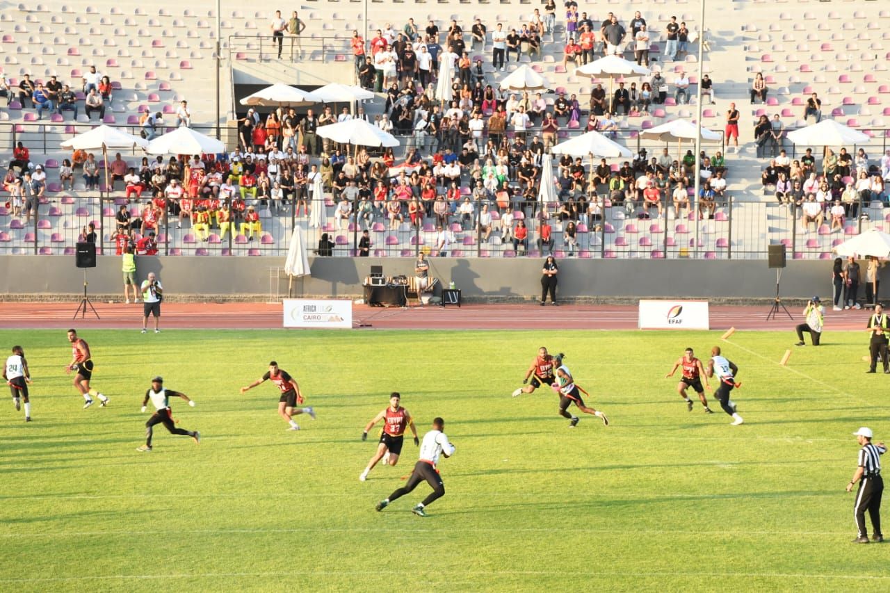 وزير الرياضة يشهد نهائيات أول بطولة أفريقية لكرة القدم العلم "Africa Flag 2025"