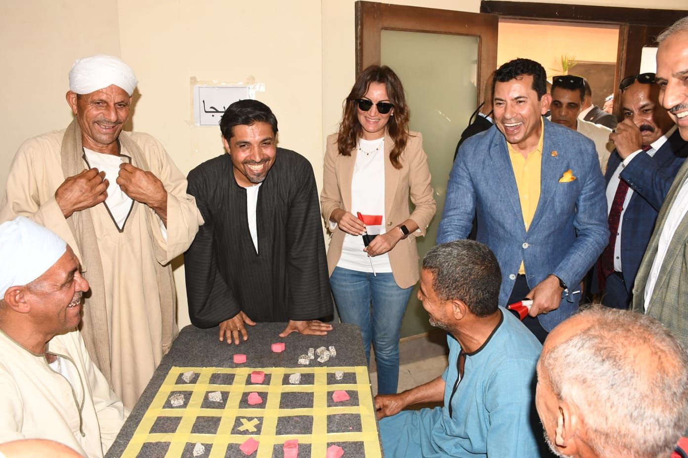 وزير الشباب والرياضة يشهد انطلاق مهرجان الألعاب الشعبية والتراثية والبيئية.. صور