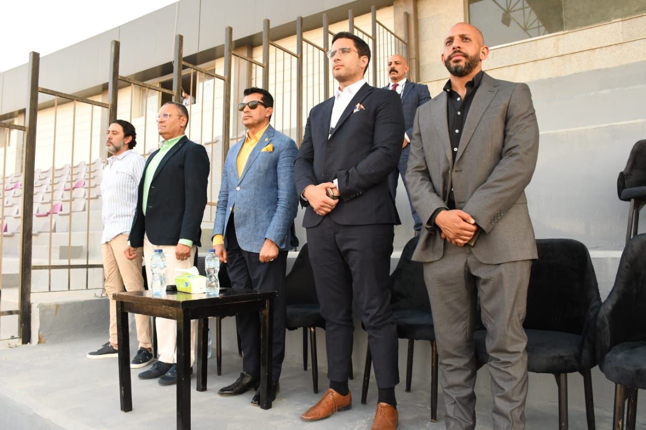 وزير الرياضة يشهد نهائيات أول بطولة أفريقية لكرة القدم العلم "Africa Flag 2025"