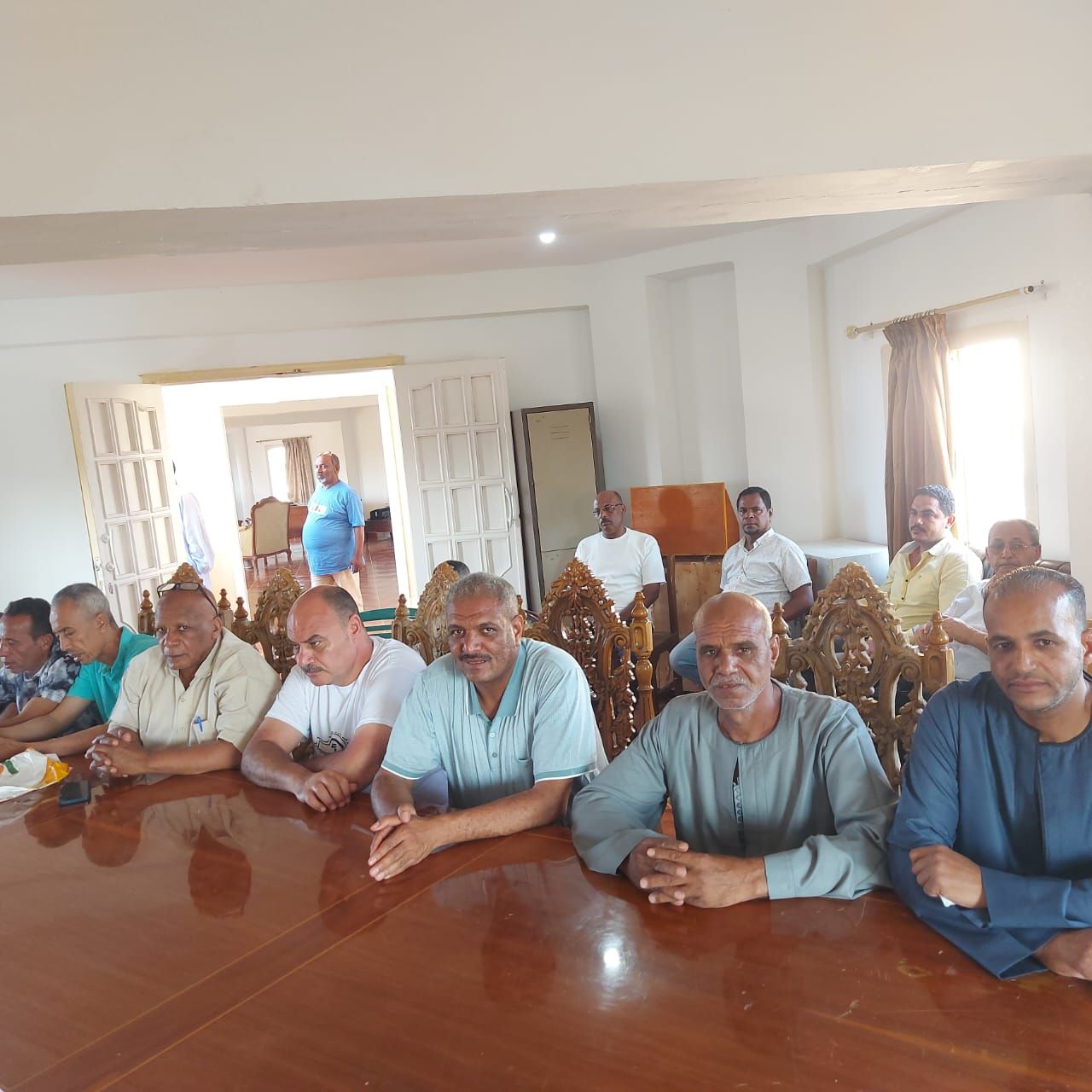 أمين اتحاد العمال: ندعم القيادة السياسية باسم 4 ملايين عامل زراعى.. صور