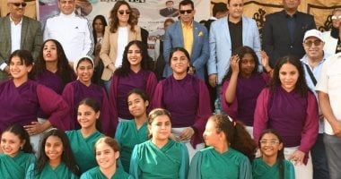 وزير الشباب والرياضة يشهد انطلاق مهرجان الألعاب الشعبية والتراثية والبيئية.. صور