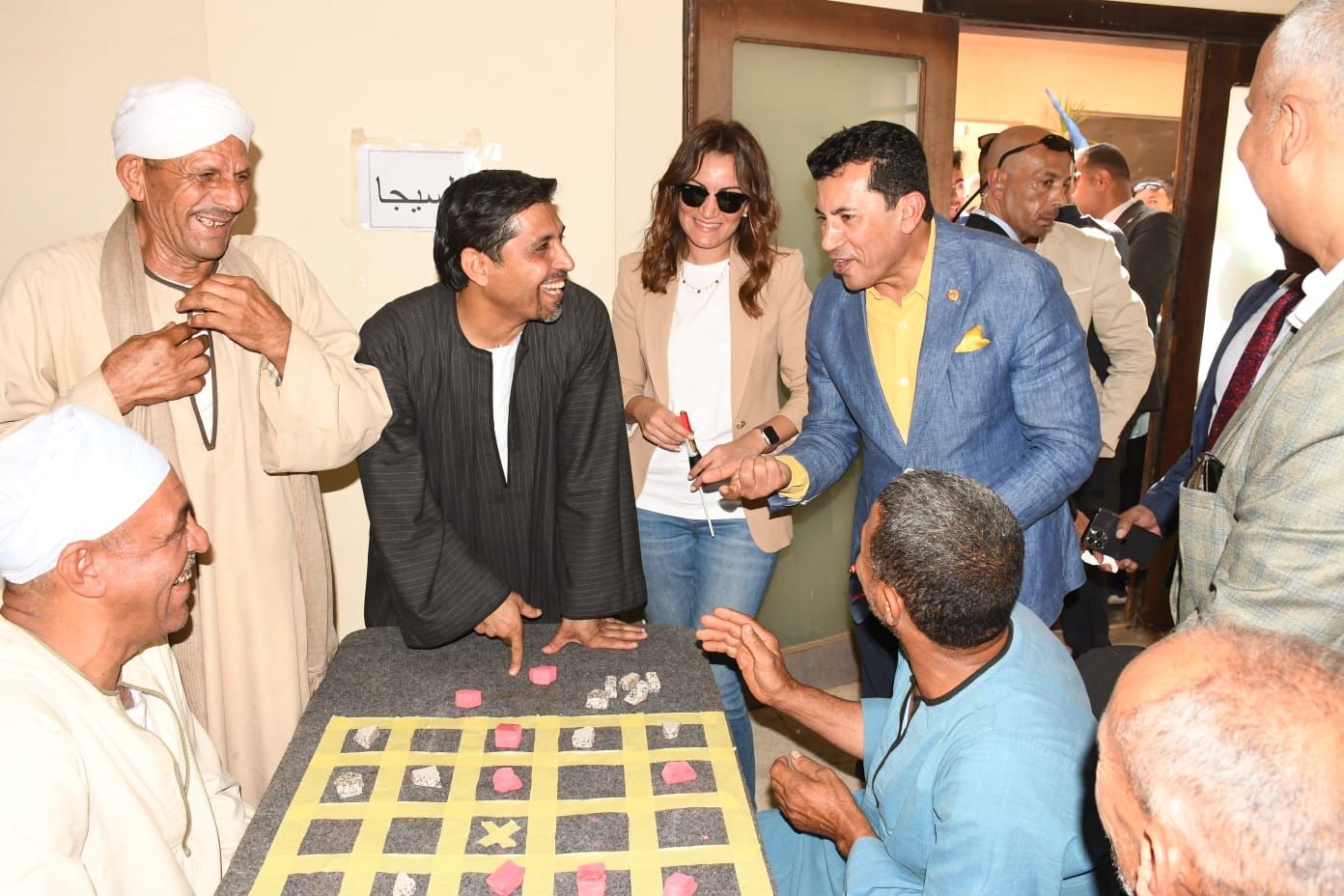 وزير الشباب والرياضة يشهد انطلاق مهرجان الألعاب الشعبية والتراثية والبيئية.. صور