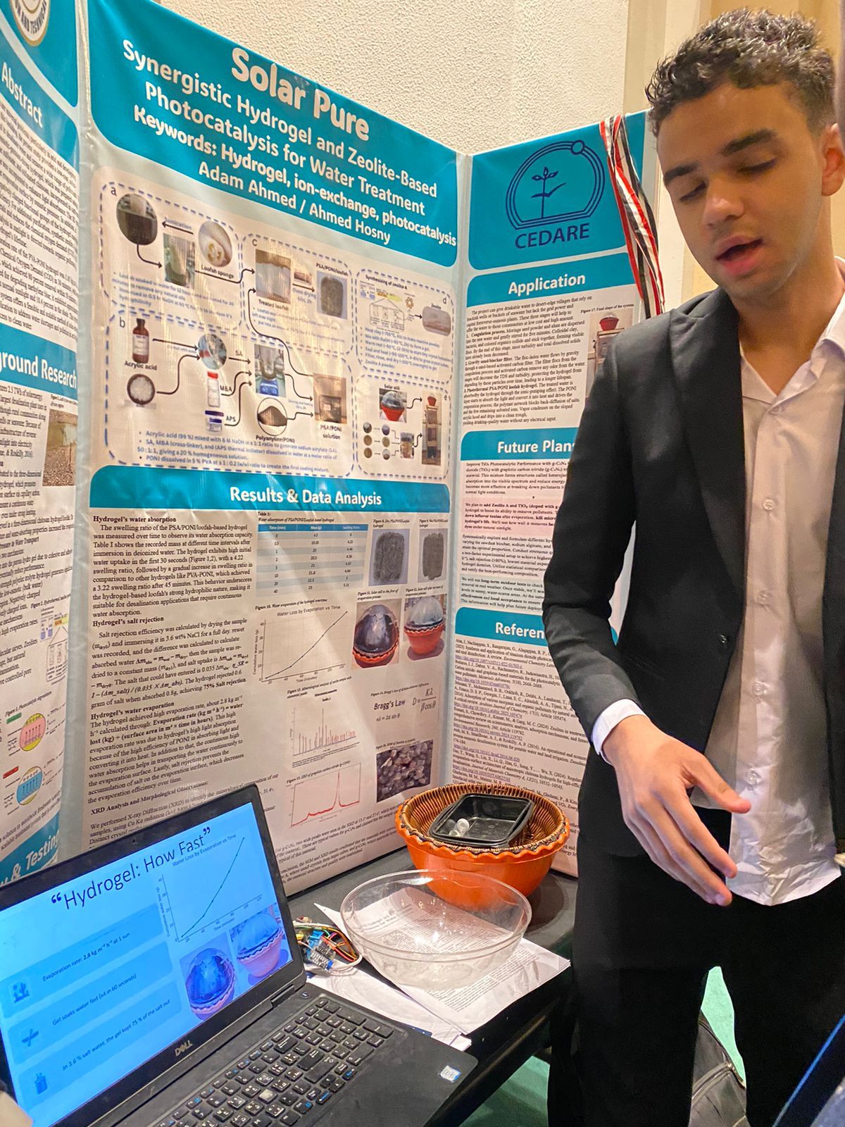 "سيداري" يكرم الفائزين بمسابقة "ستوكهولم للمياه".. والمركز الأول يمثل مصر بالنهائي