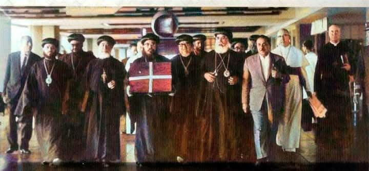 الكنيسة تحتفل بذكرى تسلم رفات القديس مار مرقس من بابا روما