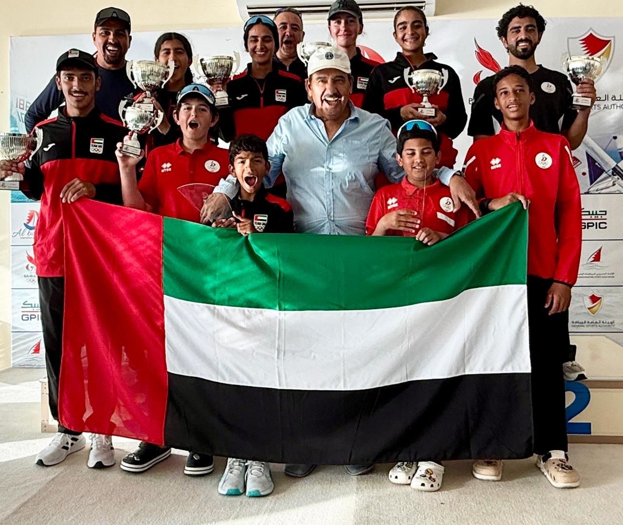 الامارات | 9 ميداليات لمنتخب الشراع الإماراتي في "دولية البارح"