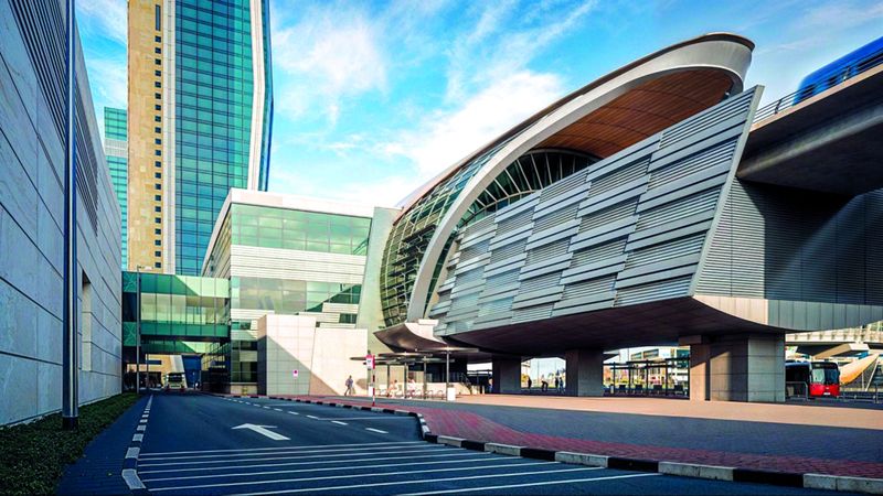 الامارات | زيادة الطاقة الاستيعابية لمحطة مترو برج خليفة/ دبي مول بنسبة 65%