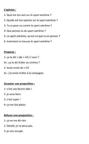 أقوى مراجعة نهائية لمادة اللغة الفرنسية لطلاب الثانوية العامة بالنظام القديم